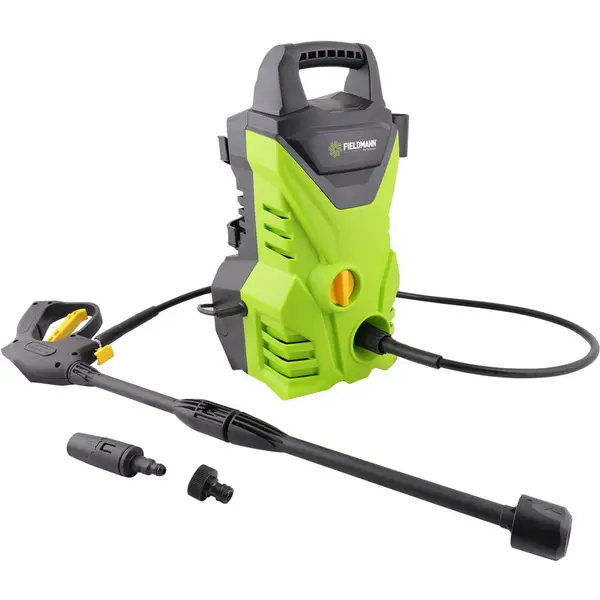 Fieldmann Aparat spalat cu presiune, Fieldmann, 230V, 50 Hz, 1400W, Presiune maxima 105 bar, Verde-Negru