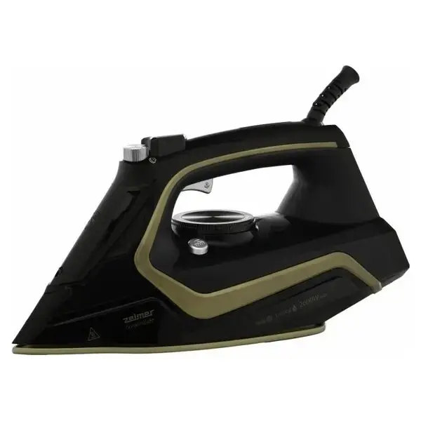 Fier de calcat cu abur, Zelmer, ZIR12620, 2600W, 0-35 g/min, Rezervor apa 280 ml, Negru