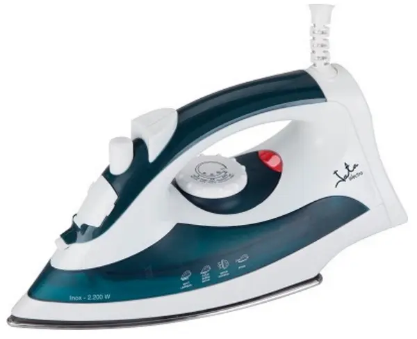 Fier de călcat Jata - PL120, 2200W, 25 g/min, alb/albastru