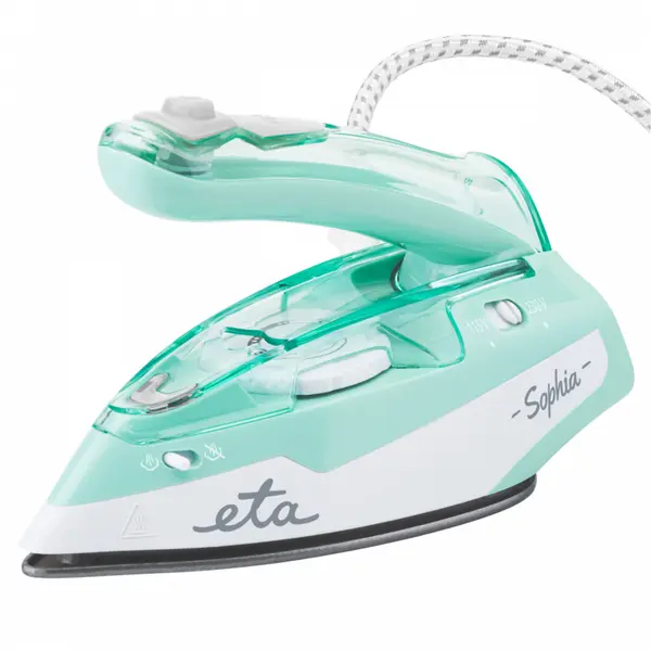 Fier de calcat pentru voiaj ETA Sophia 1271 90000, 1100 W, talpa ceramica, 80 ml, 50 g/min