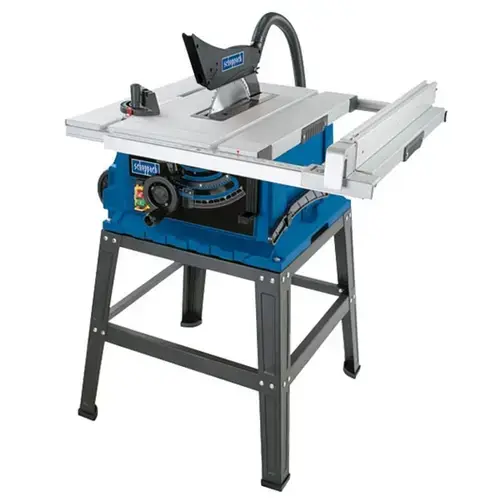 Fierastrau circular cu masa pentru taieri inclinate HS105 Scheppach SCH5901308901, 2000 W, Ø 250 mm