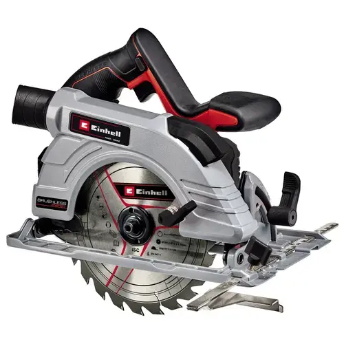 Fierastrau circular de mana pe acumulator Einhell TE-CS 18/190 Li BL - Solo, 3800 RPM, disc 190x20 mm, D24, fara acumulator/incarcator