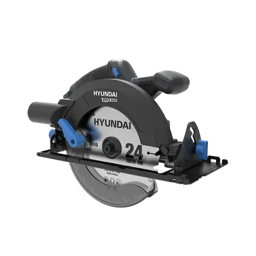 Fierastrau circular Hyundai CS20X-190, 5800rpm, fara acumulator (Albastru/Negru)