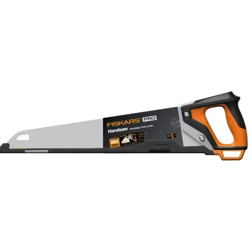 Fierastrau Fiskars PowerTooth 1062919, 550 mm (Negru/Portocaliu)