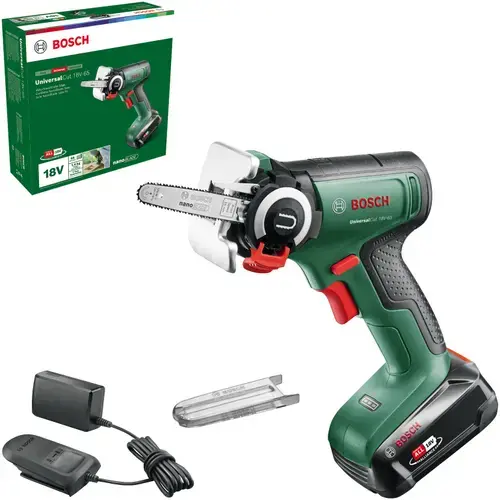 Fierastrau pe acumulator NanoBlade Bosch UniversalCut 06033D5202, 18 V, 1 acumulator 2.5 Ah, nanoBLADE Wood Speed 65, 8.000 rot/min, adancime de taiere 65 mm