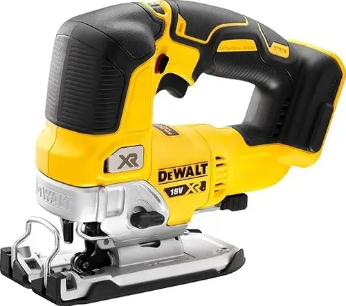 Fierastrau pendular DeWalt DCS334N-XJ, maner superior, 400 W, XR Li-ion, fara acumulator (Galben/Negru)