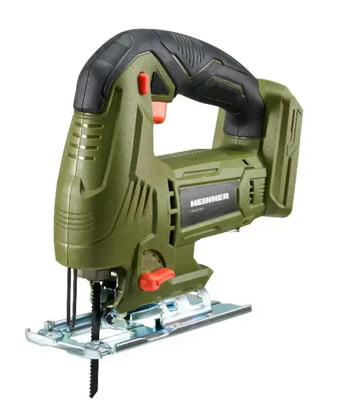 Fierastrau pendular Heinner OnePower HR-LFVP001, 18 V, 2700 RPM, 18 mm lungime cursa, Fara acumulator/incarcator (Negru/Verde)