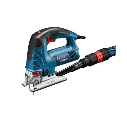 Fierastrau vertical Bosch Professional GST 160 BCE, 800 W, 3000 curse/min, 160 mm adancima maxima taiere, 3 panze fierastrau, 1/1 insertie L-Box, adaptor aspirare, capac, cutie L-Boxx