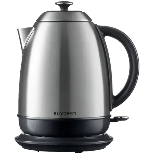 Fierbator apa BUYDEEM K640-SS/EU, 1.7 l, 2400 W, Oprire automata, Indicator LED, Stocare cablu (Inox)