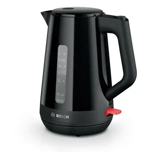 Fierbator Bosch MyMoment TWK1M123, 2400 W, 1.7 l, Negru
