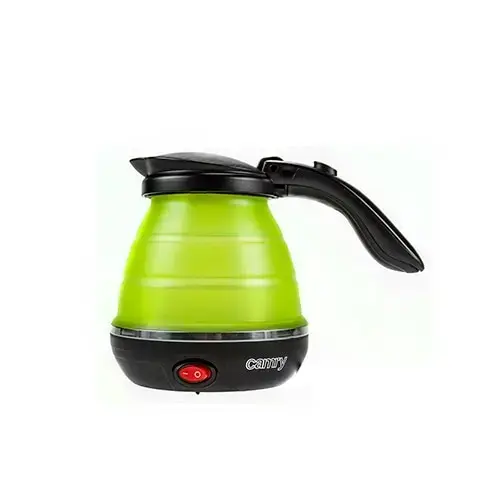 Fierbator Camry CR1265, Silicon, 750 W, 0.5 l (Verde/Negru)