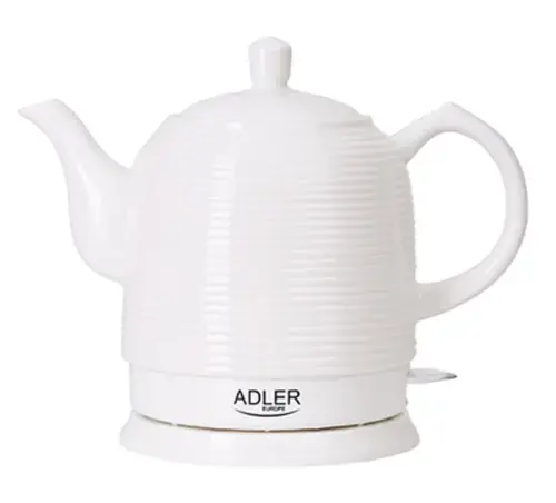 Fierbator de apa Adler AD 1280, 1500 W, 1.2 L (Alb)