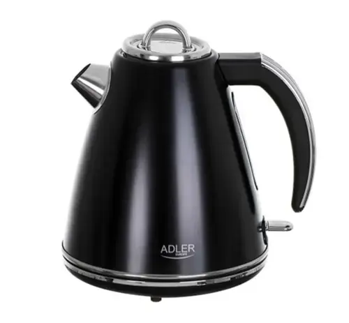 Fierbator de apa Adler AD 1343 black, 2200 W, 1.5 L (Negru)