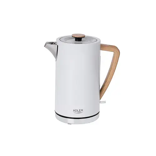 Fierbator de apa Adler STRIX AD 1347w, 1.5 l, 2200 W, Oprire automata, Stocare cablu (Alb)