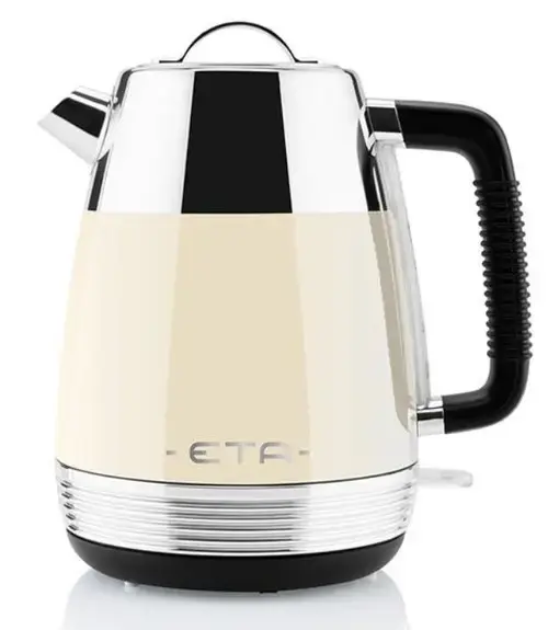 Fierbator de apa ETA ETA918690040, 2150 W, 1.7 L (Bej/Argintiu)