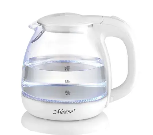 Fierbator de apa Feel-Maestro MR-055 WHITE, 1 L, 1100 W (Alb)