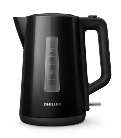 Fierbator de apa Philips HD9318/20, 1.7 L, 2200 W (Negru)