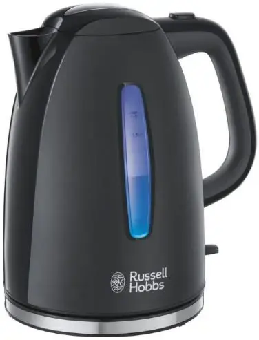 Fierbator de apa Russell Hobbs Textures Plus 22591-70, 2400 W, 1.7L, Negru