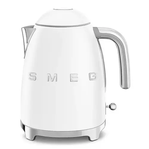 Fierbator de apa Smeg KLF03WHMEU, retro, 1,7 l, 2400 W, Alb