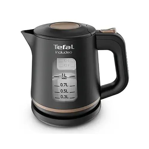 Fierbator de apa Tefal KI533811, 1 L, 2400 W (Negru)