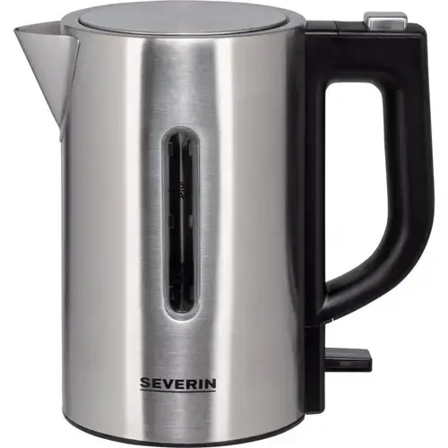 Fierbator de voiaj Severin WK 3647, putere 1100W, volum 0.5 L, inox / negru