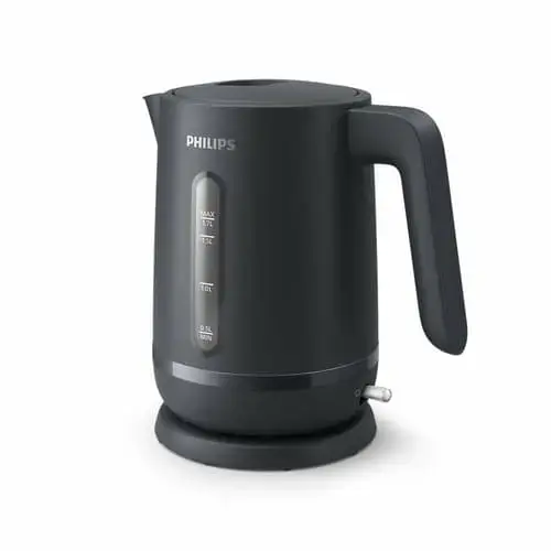 Fierbator electric Philips HD9314/90, 1,7 l, Plastic, Indicator luminos (Gri)