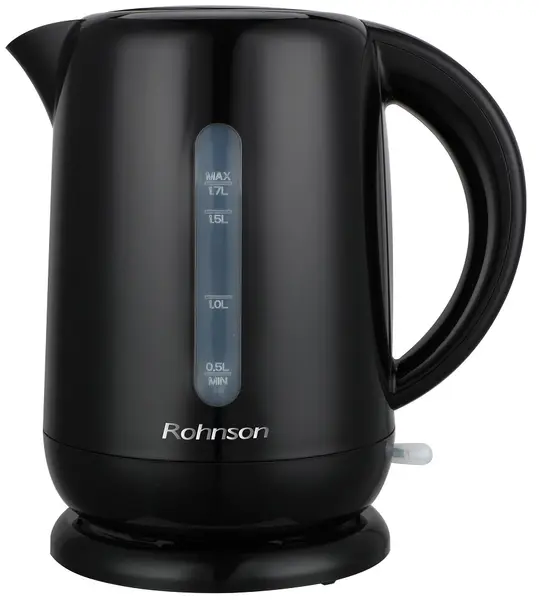 Fierbător electric Rohnson - R-7033B, 2200W, 1.7 l, negru