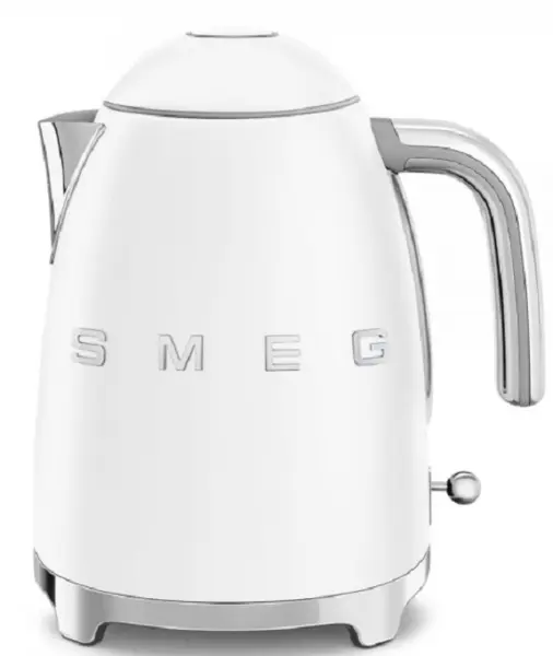 Fierbător electric Smeg - KLF03WHMEU, 2400W, 1.7 l, alb mat
