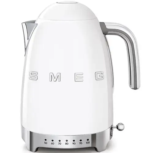 Fierbator electric Smeg KLF04WHEU, 2400W, 1.7 L (Alb)