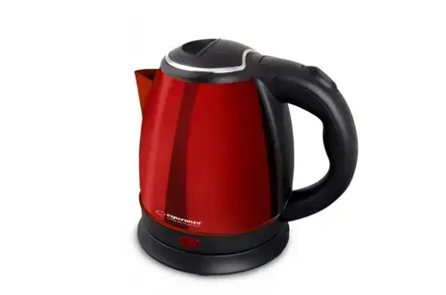 Fierbator Esperanza EKK128R, 1350 W, 1 L (Rosu/Negru)