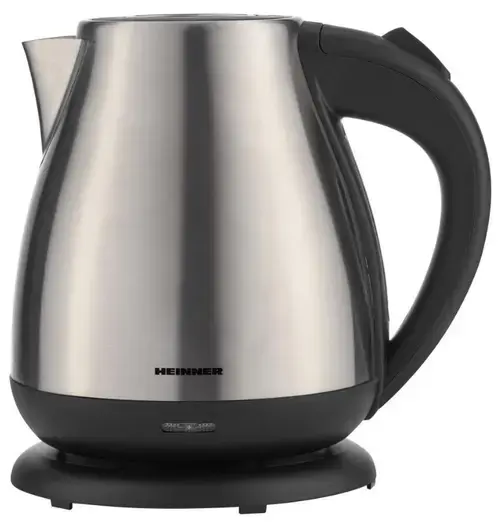 Fierbator Heinner HEK-17IX, 1850-2200 W, 1.7 L, element incalzire inox, oprire automata (Inox)