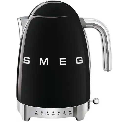 Fierbator Smeg KLF04BLEU, 2400 W, 1.7 L (Negru)