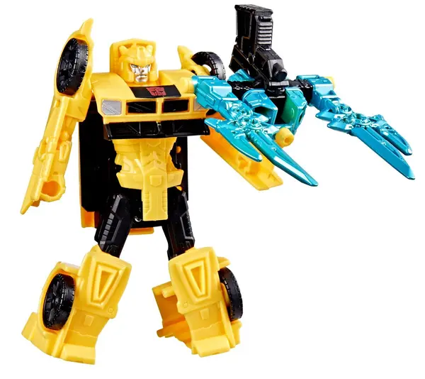 Figură de acțiune Hasbro Transformers Cyberworld - Bumblebee, transformare