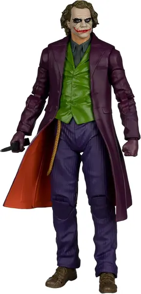 Figură de acțiune McFarlane DC Comics: The Joker (The Dark Knight) Deluxe Theatrical Edition