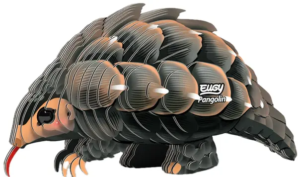 Figurină 3D de asamblat Eugy - Pangolini