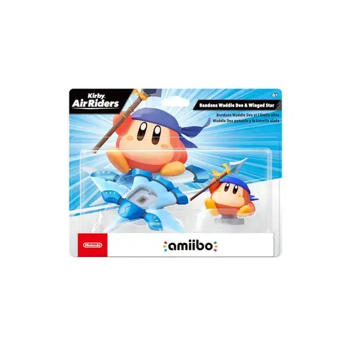 Figurina Amiibo Waddle Dee And Winged Star, 10 cm