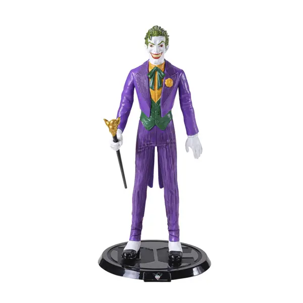 Figurina articulata de colectie The Joker, Classical Era, 18 cm, mov, stativ inclus