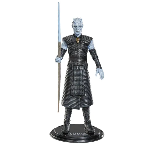 Figurina articulata Game of Thrones DEPOX , Night King, editie de colectie, 19 cm, stativ inclus