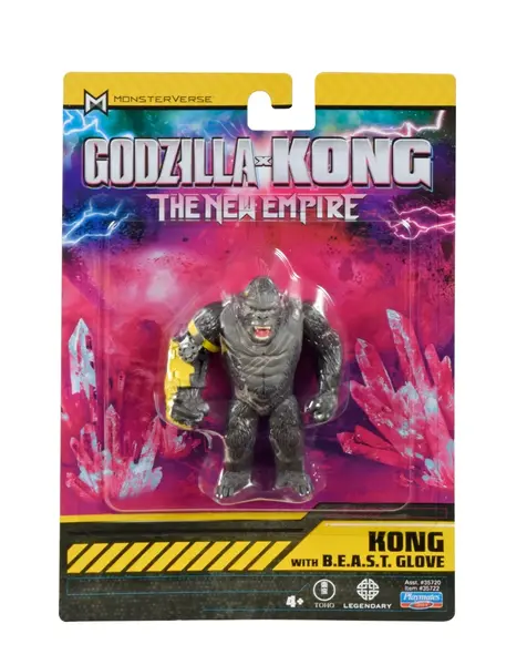 Figurina articulata, Monsterverse, Kong with B.E.A.S.T. Glove, 8 cm