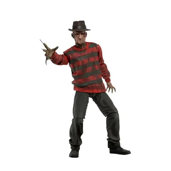 Figurina Articulata Nightmare On Elm Street Freddy Krueger Ultimate Deluxe 18cm