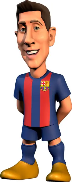 Figurina - Barcelona - Lewandowski | Minix