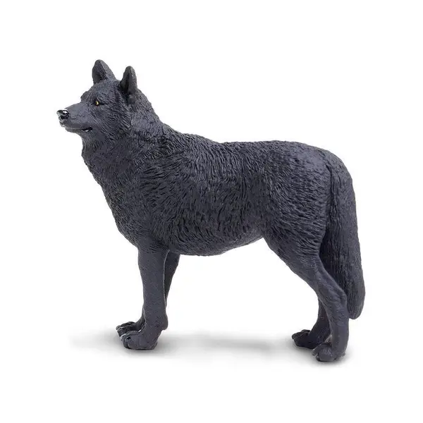Figurina - Black Wolf | Safari