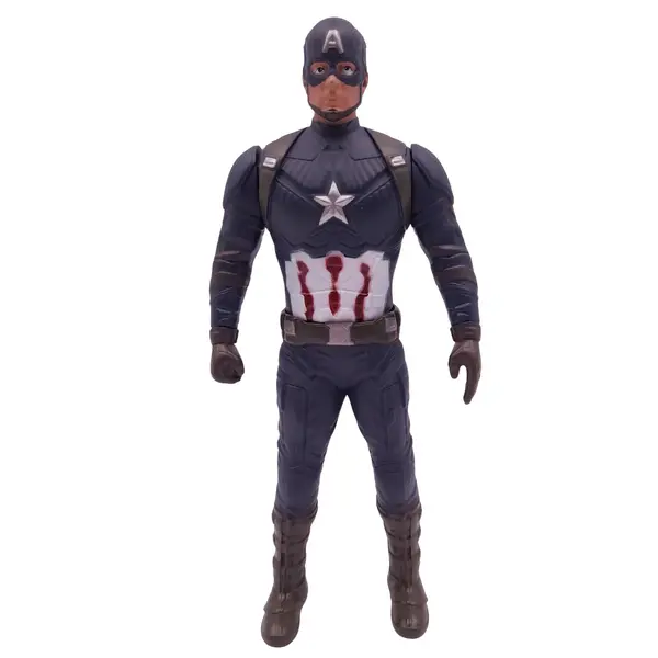 Figurina Captain America DEPOX , Avenge Assembled, plastic, 22 cm, albastru