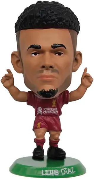 Figurină Creative Toys Sports: Soccerstarz - Liverpool Luis Diaz Home Kit, 5 cm
