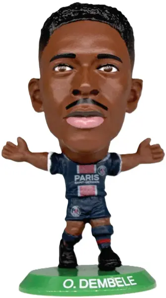 Figurină Creative Toys Sports: Soccerstarz - Paris St Germain Ousmane Dembele Home Kit, 5 cm
