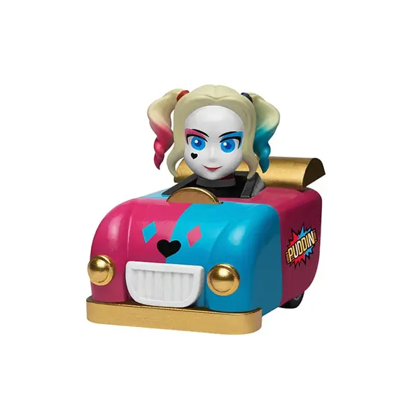 Figurina cu Vehicul DC Comics Zoom Hero - Batman - Suicide Squad Harley Quinn
