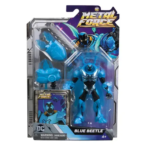 Figurina DC Eroii Metal Force - Blue Beetle