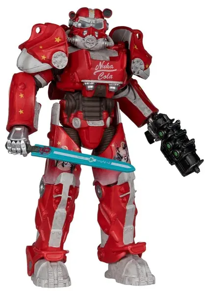 Figurină de acțiune McFarlane Games: Fallout - Nuka Cola T-60 (McFarlane Elite Edition #8) Gold Label