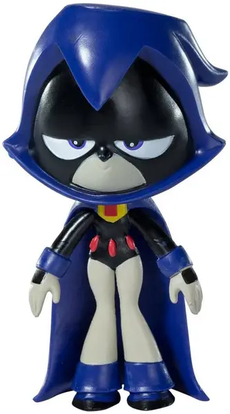 Figurină de acțiune The Noble Collection DC Comics: Teen Titans GO - Raven (Bendyfigs), 9 cm