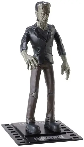 Figurină de acțiune The Noble Collection Movies: Universal Monsters - Frankenstein (Bendyfigs), 19 cm